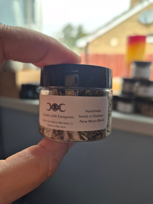 Seeds in Shadow – New Moon Ritual Herb Blend