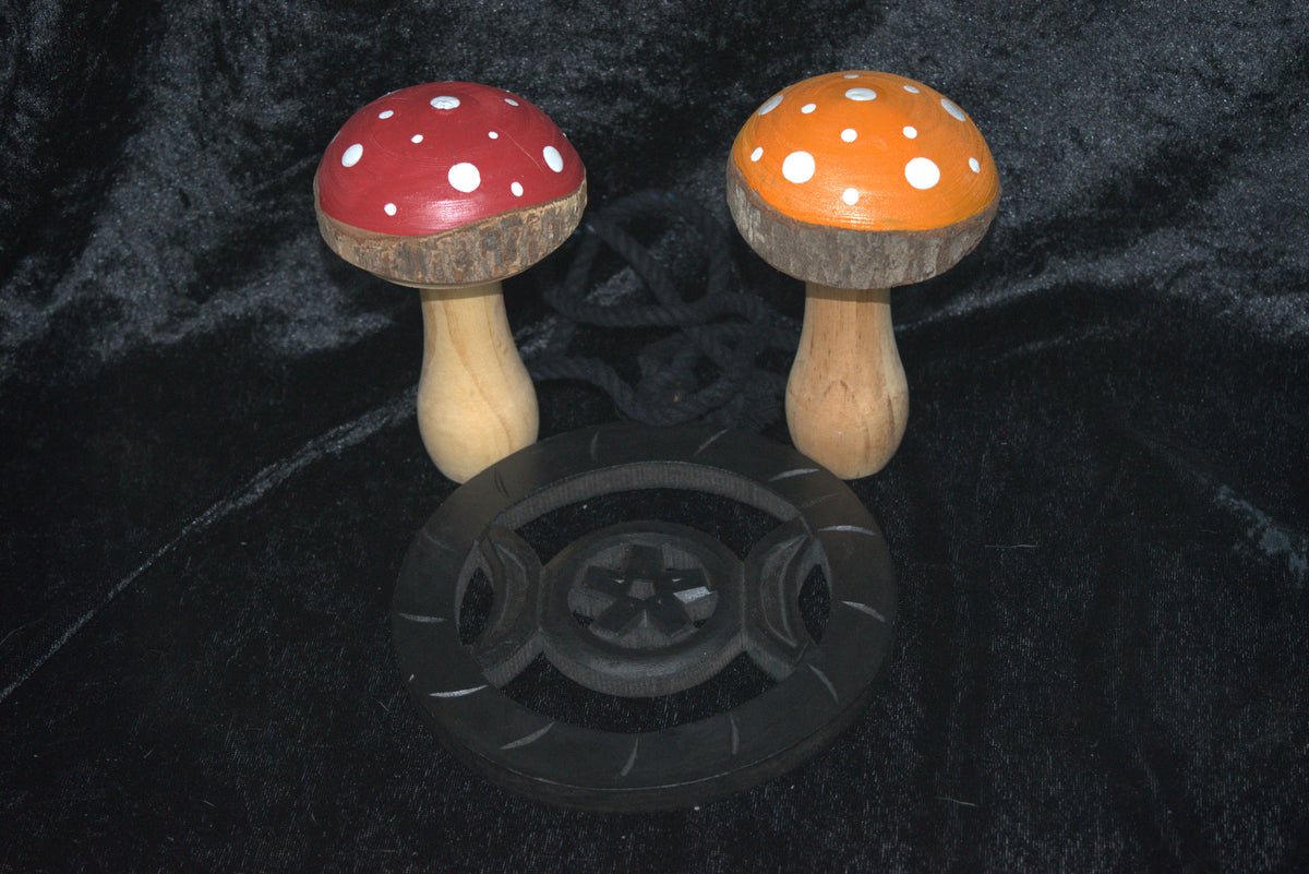Wooden Triple Moon Wall hanging
