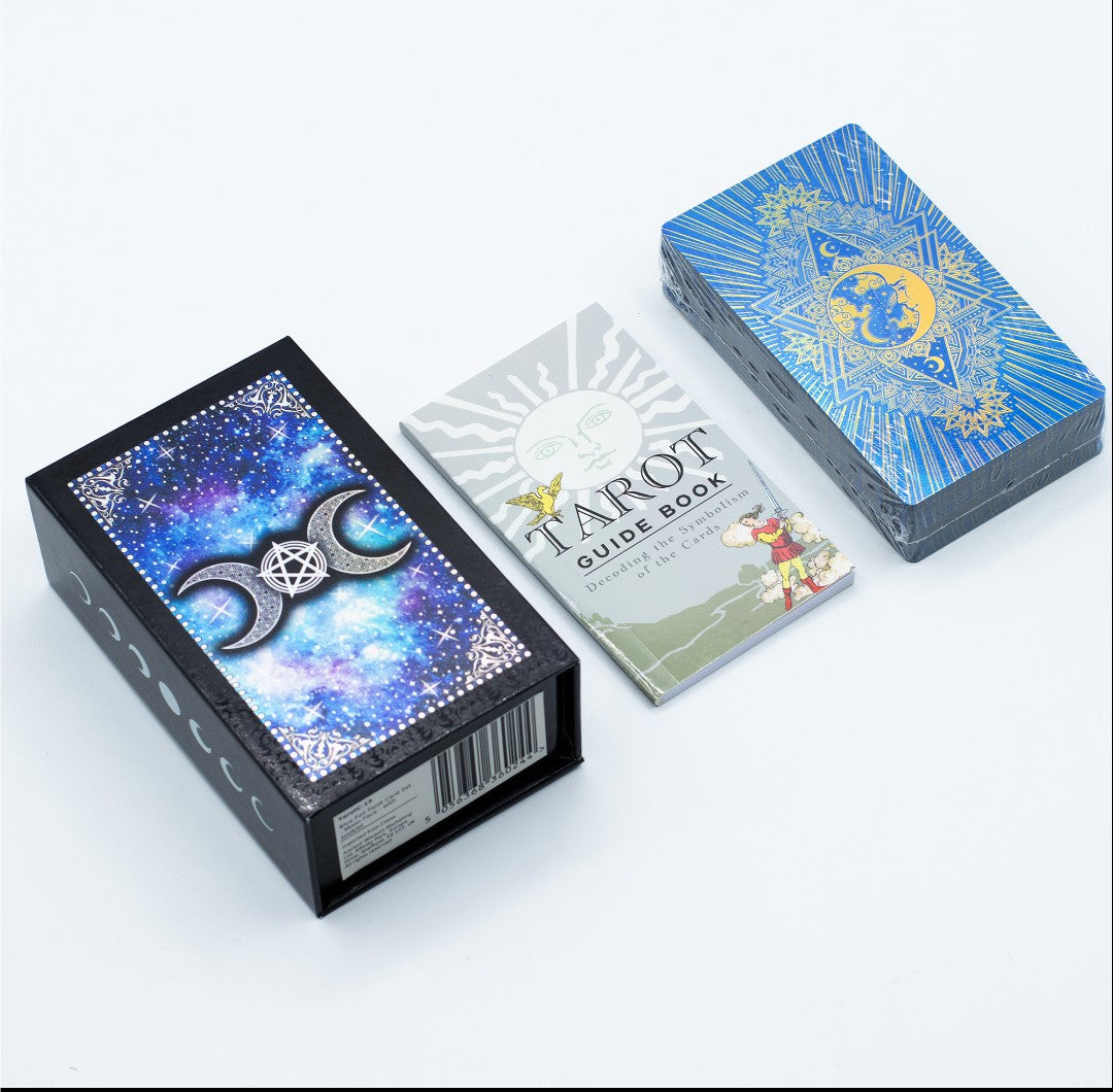 Rider Waite tarot deck Moon Face design