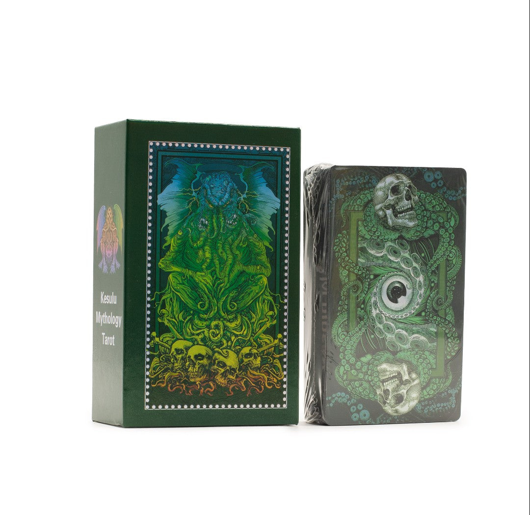 Rider Waite tarot deck Cthulhu design