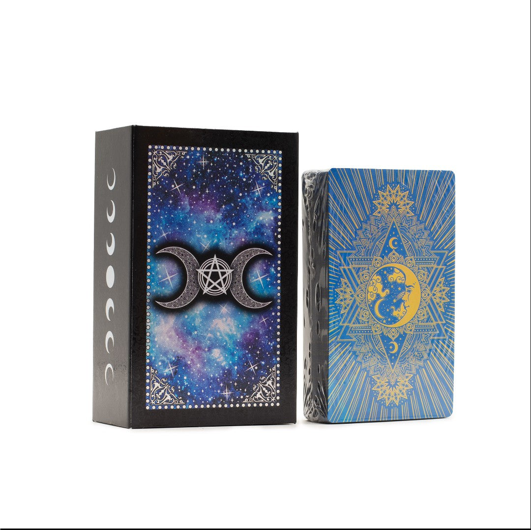 Rider Waite tarot deck Moon Face design