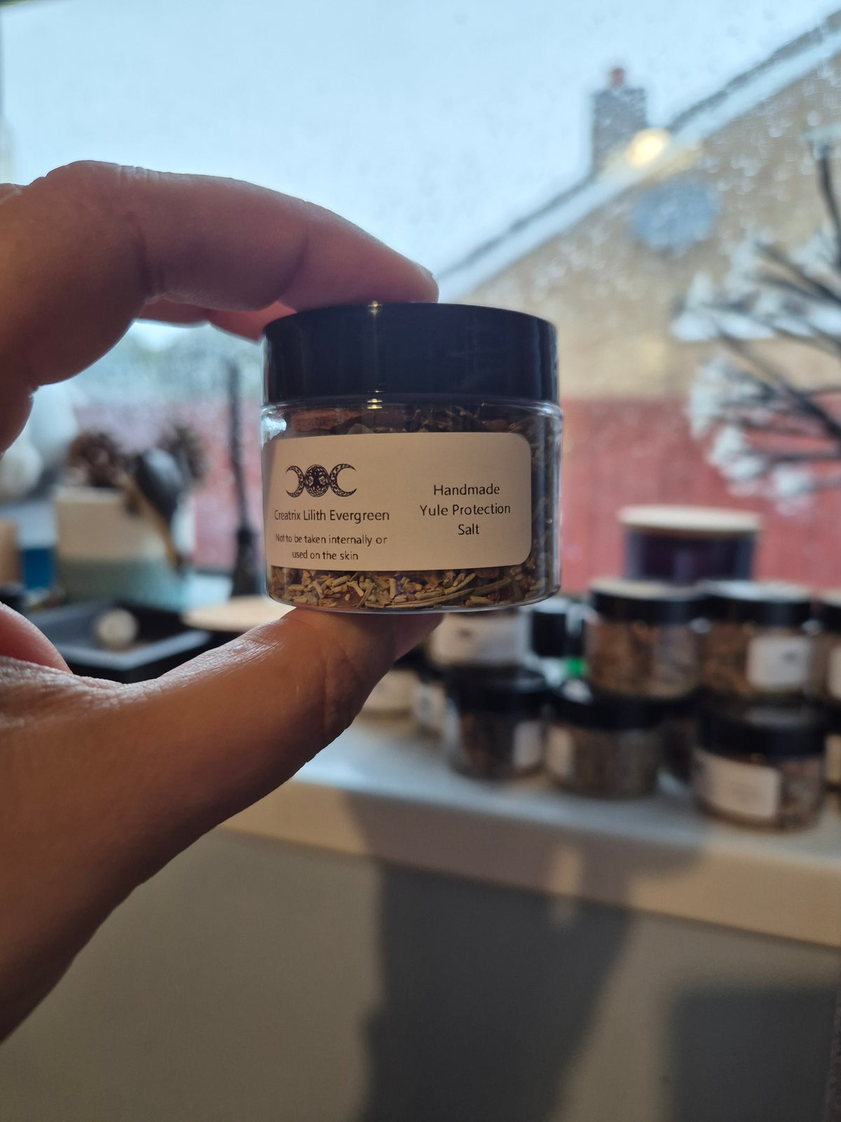 Yule Sabbat Protection Salt