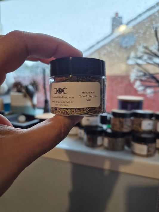Yule Sabbat Protection Salt